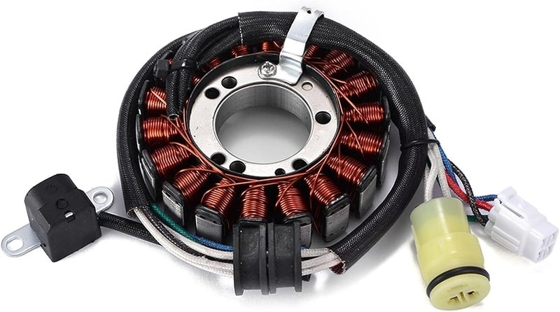 QASULER Regulator Rectifier and Magneto Stator Coil Generator for Yamaha ATV - Image 1