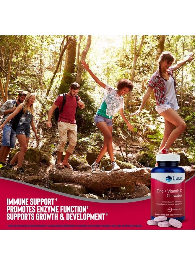 Trace Minerals Research Raspberry Chewable Zinc 60 Count, 60 CT - Image 5
