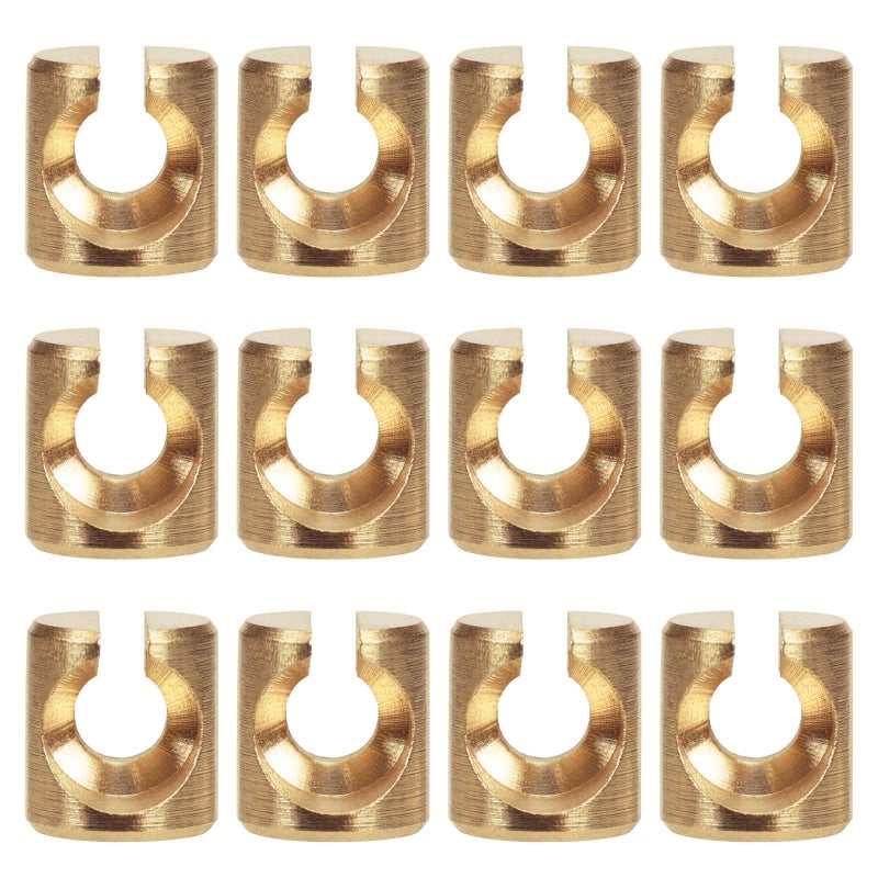 Atesilor 12 Pcs Throttle and Idle Cable Ferrules for Harley Davidson 19822017 Carburetor Throttle Cable End Nut Replacement 5650876 - Image 3