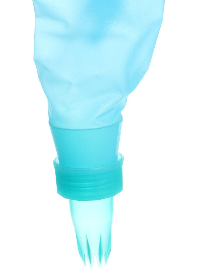 قمع لكريمة الخفق من سيليكون، 6 قطع تركواز - Image 2