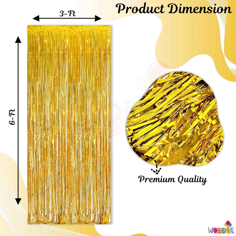 Wobbox Shubh Annaprashan Decoration Items Set which Includes Baby annaprashan Ceremony Props Subh Annaprashan Banner Rice Ceremony Decorations Items60 Pcs SetFP5735 - Image 3