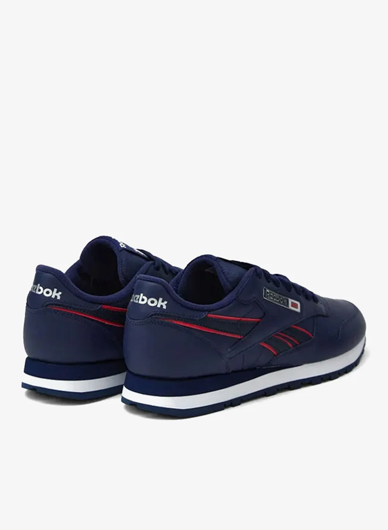 Reebok Navy/White Reebok Classic Leather Unisex Shoes  | Best Price UAE