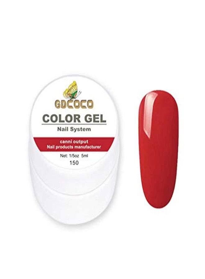 GDCOCO 5ml nail UV Gel soak off UV LED Nail Art Pure Color Gel paint color UV gel polish (GD-CG-5ml-150) - Image 1