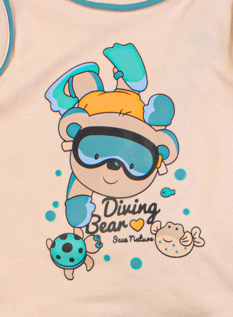 Zercon Summer Pajama Set for Newborn Babies 6297 - Image 2