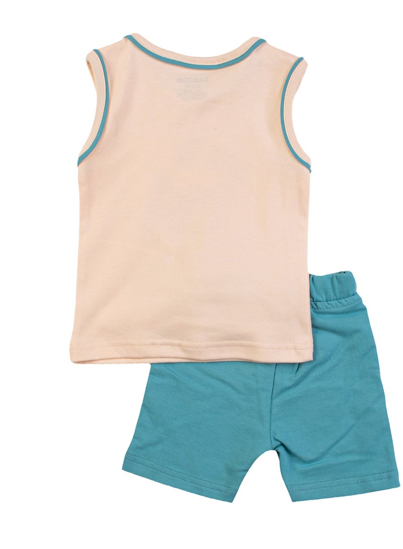 Zercon Summer Pajama Set for Newborn Babies 6297 - Image 3