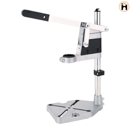 Homdum Procut Drill Machine Stand 400 millimeters, 350 Watts - Mini Stand Drill - Bench Press Jig for electric Hand drill - Adjustable Collet upto 43mm - Drilling Depth upto 60mm, Blue, Black - Image 3