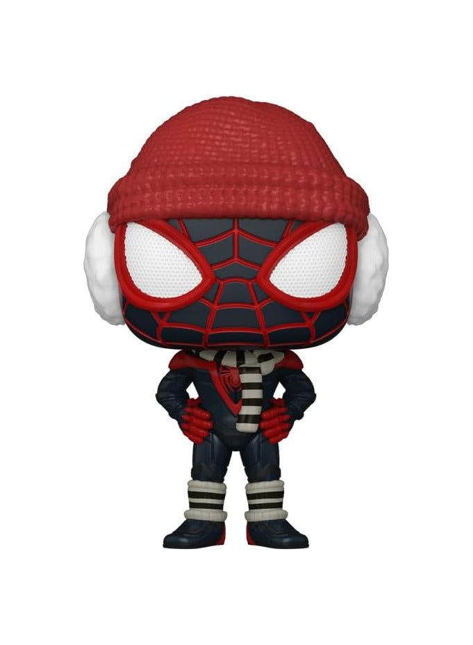 Funko Pop! Super Heroes: Marvel - Spider-Man Gamerverse - Miles Morales - Winter Suit (Exclusive) (1294) - Image 1