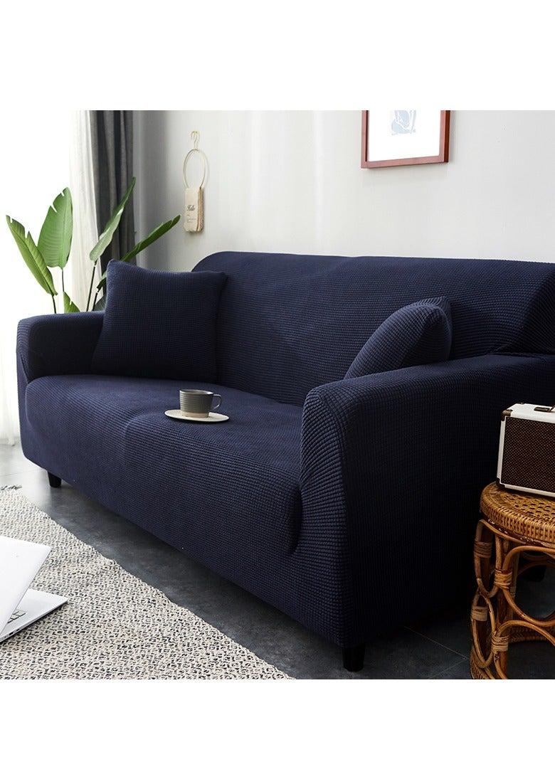 DUNISO Two-seater Sofa Cover,High weight fully wrapped elastic sofa cover with Corn silk fabric,Sofa protective cover, anti slip cover, furniture protector,Suitable for various places,for Kids,pet,whole family rest on top of it - Image 3