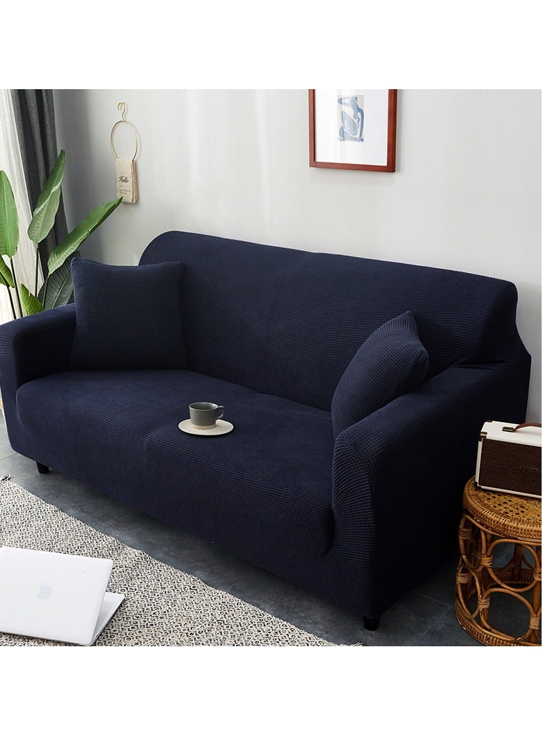 DUNISO Two-seater Sofa Cover,High weight fully wrapped elastic sofa cover with Corn silk fabric,Sofa protective cover, anti slip cover, furniture protector,Suitable for various places,for Kids,pet,whole family rest on top of it - Image 4