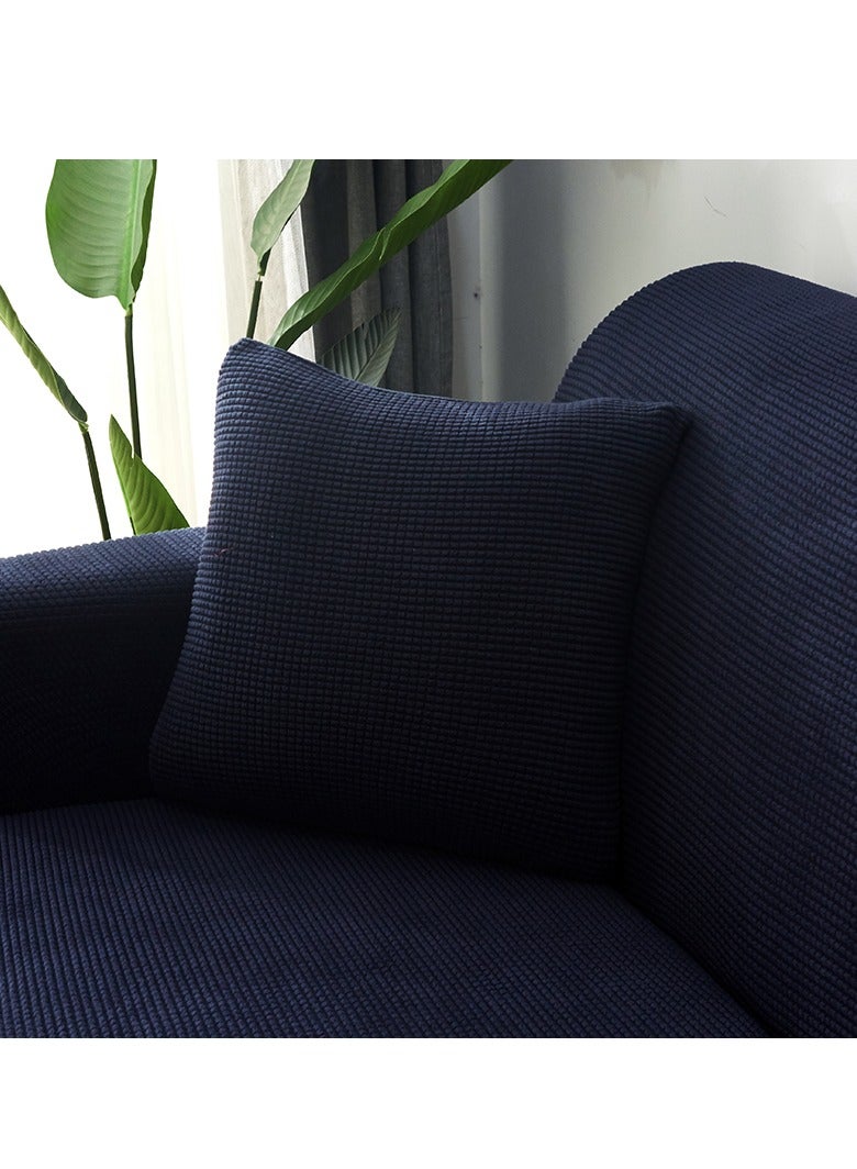 DUNISO Two-seater Sofa Cover,High weight fully wrapped elastic sofa cover with Corn silk fabric,Sofa protective cover, anti slip cover, furniture protector,Suitable for various places,for Kids,pet,whole family rest on top of it - Image 5