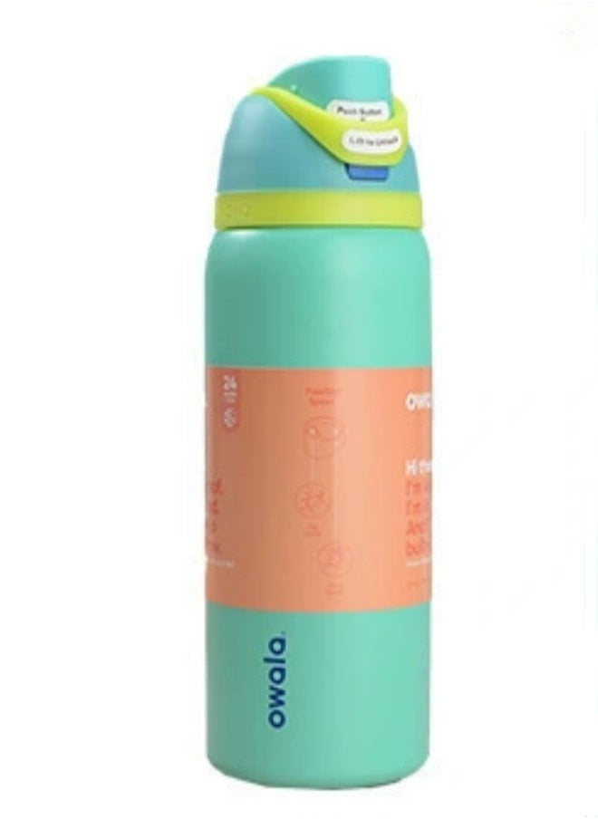 Owala - Insulated Stainless Steel Water Bottle With Straw For Sports Travel And School BPA Free Sports Water Bottle(32OZ) - Image 1