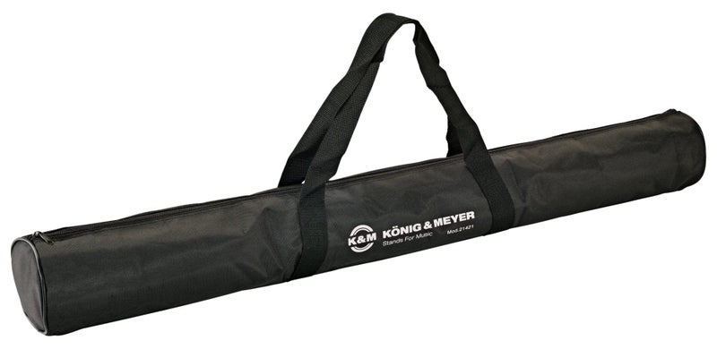 حقيبة حمل نايلون مقاومة للماء K&M 21421 لحاملين ميكروفون، أسود