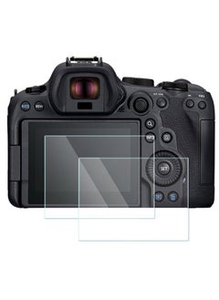 SJet 2 PACK Screen Protector for Canon EOS R6 R6 Mark II R6 II R62 Tempered Glass Cover 0.3mm 9H Hardness Anti-Scrach Anti-Bubble  - Image 1