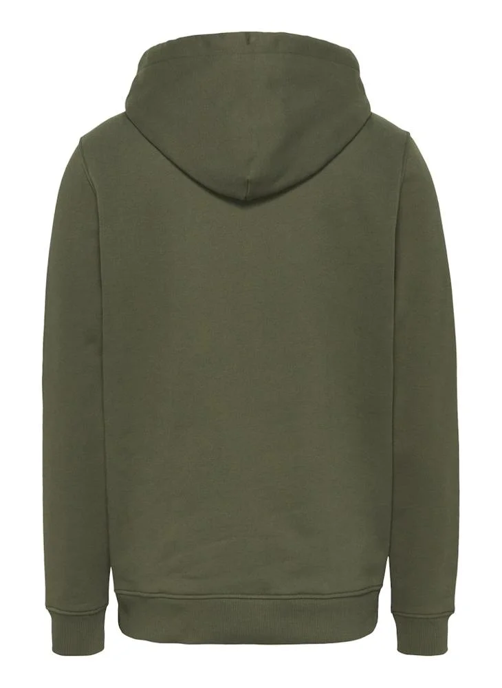تومي جينز Logo Graphic Pull Over Hoodie