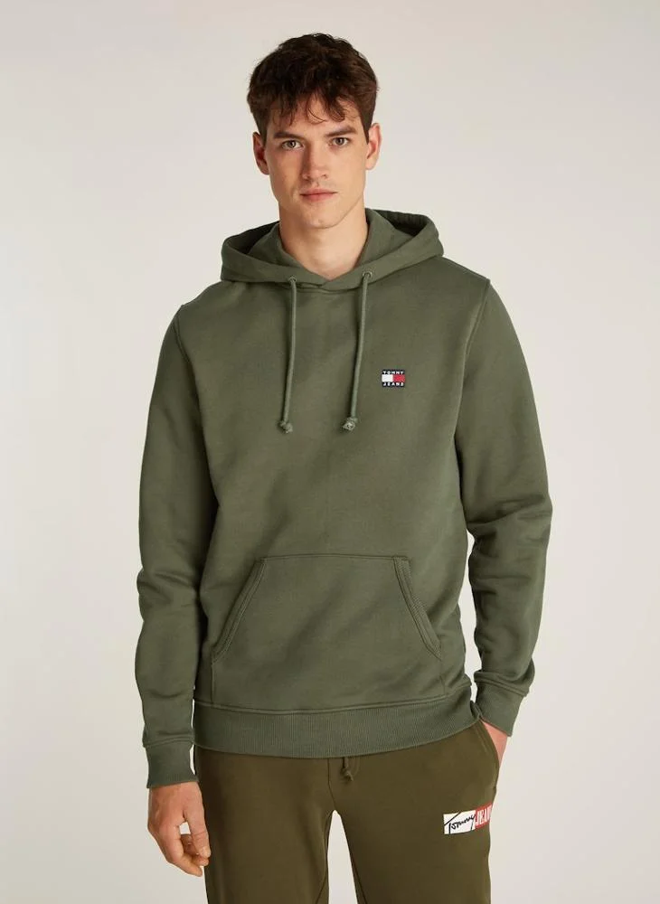 تومي جينز Logo Graphic Pull Over Hoodie