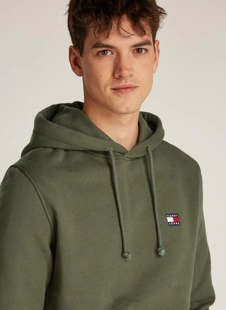 تومي جينز Logo Graphic Pull Over Hoodie