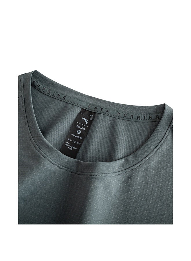 انتا تي شيرت جري بأكمام قصيرة وقصّة عادية - Image 4