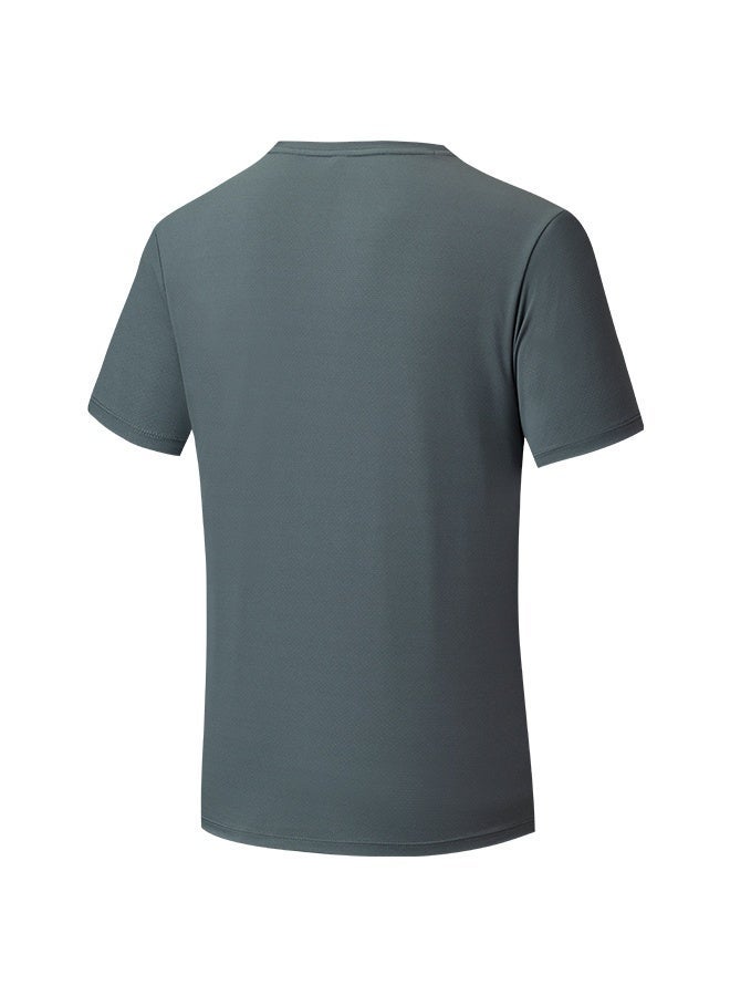 انتا تي شيرت جري بأكمام قصيرة وقصّة عادية - Image 3