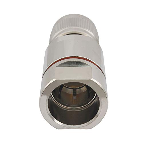 eifagur （Pack of 2） Connector PL-259 UHF Male 1/2" for Corrugated Copper Standard Andrew Heliax RF Cable - Image 4