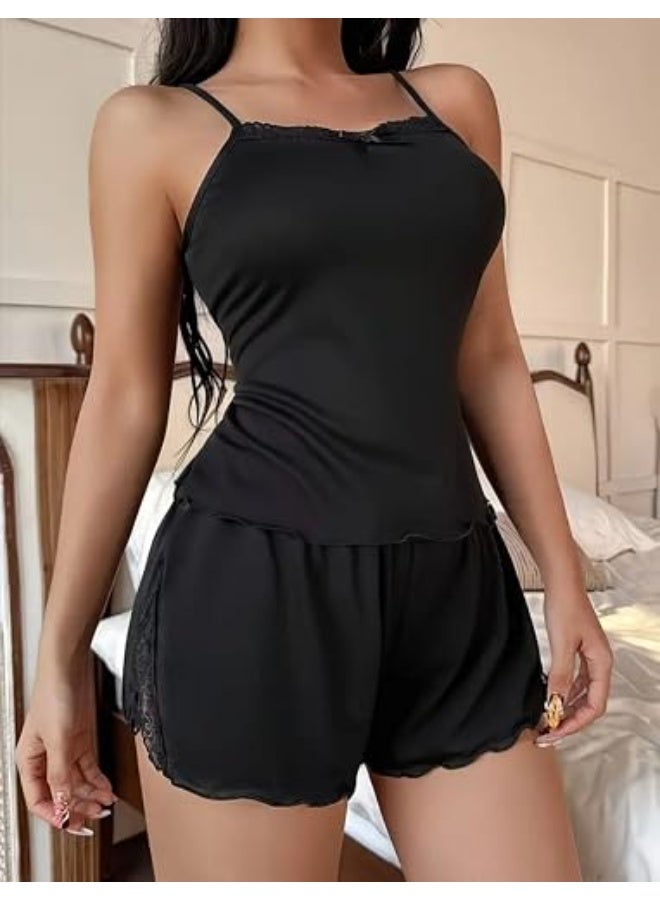 بيجامة نوم نسائية – خامة ناعمة ومريحة – تصميم عملي للاستخدام المنزلي code 7484 - Image 4