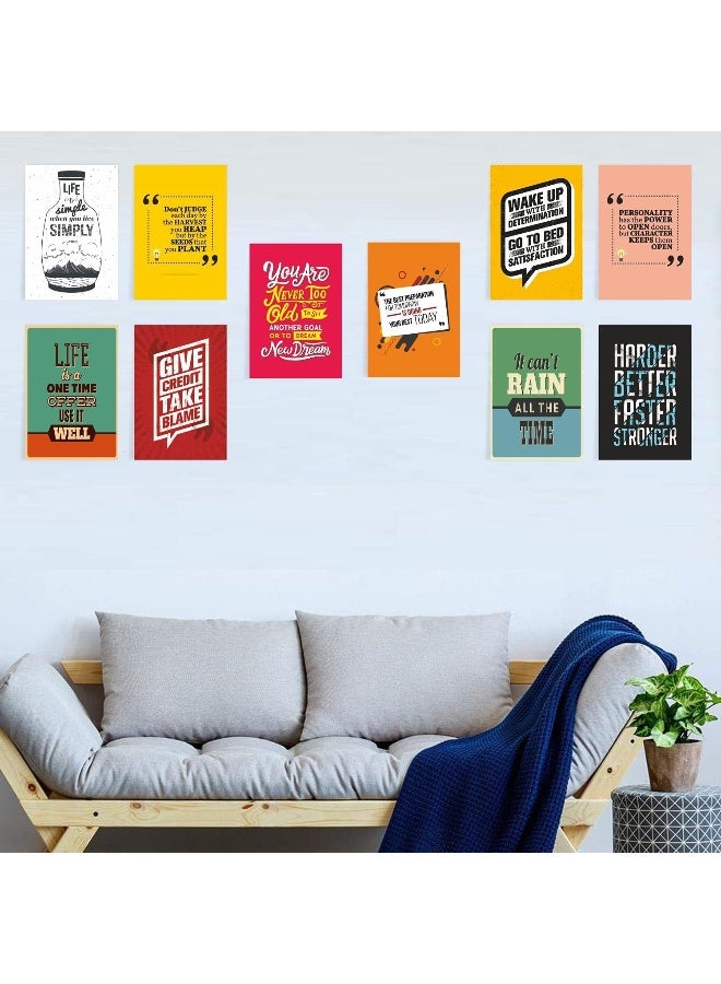 Paper Plane Design PAPER PLANE DESIGN Quote and Motivational Poster Set of 10 (Size 45 x 30 cm) - Image 5