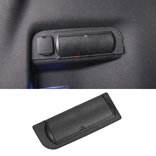JHO Trunk Buttons Protective Cap Cover Black ABS Trim Fit for Ford Explorer 2011 2012 2013 2014 2015 2016 2017 2018 2019 Limited Sport Platinum - Image 1