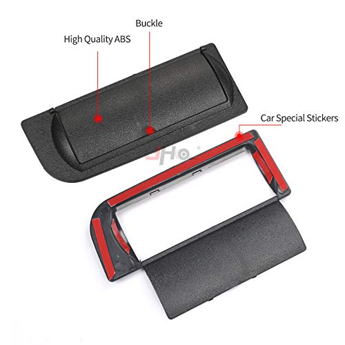 JHO Trunk Buttons Protective Cap Cover Black ABS Trim Fit for Ford Explorer 2011 2012 2013 2014 2015 2016 2017 2018 2019 Limited Sport Platinum - Image 4