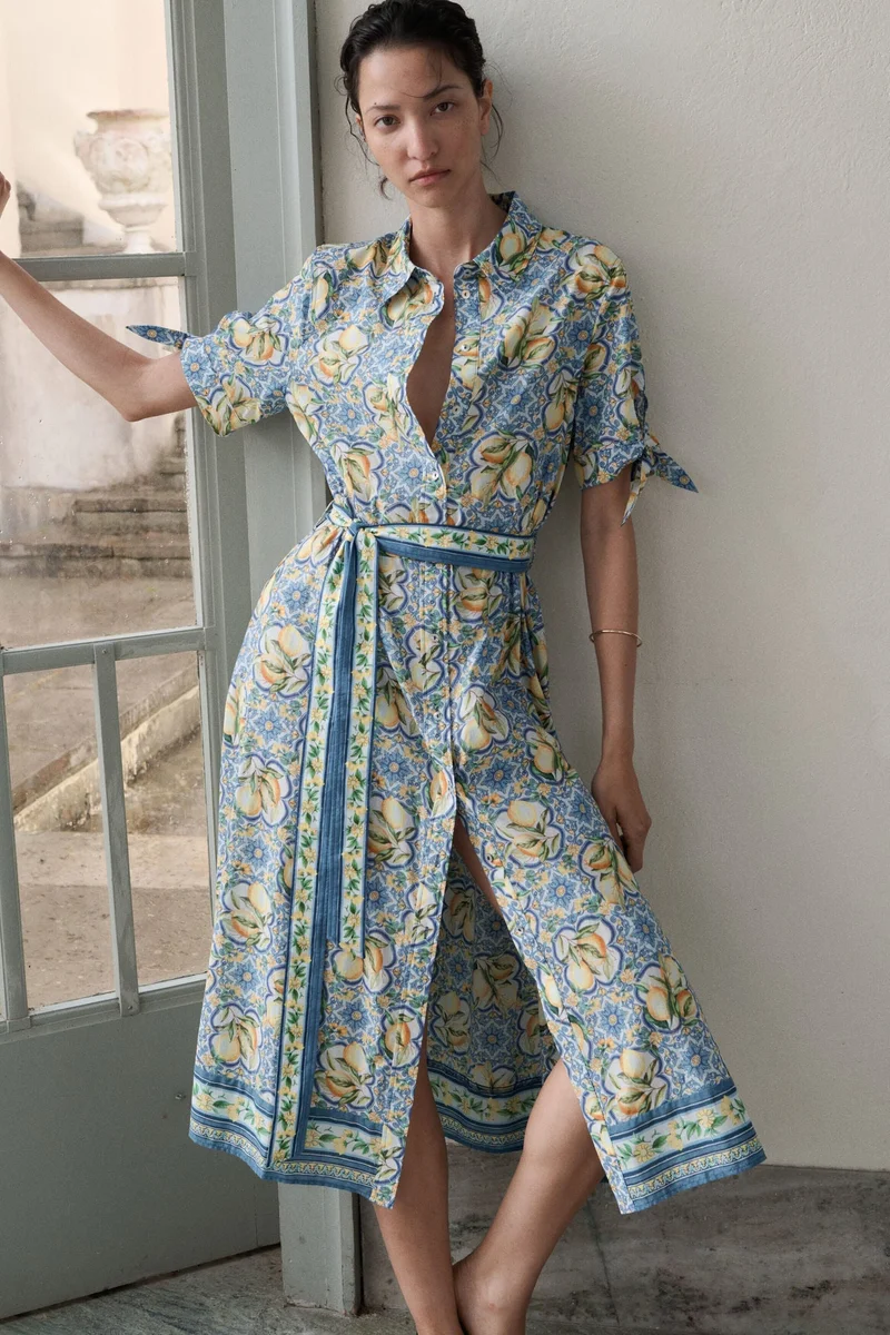 H&M Short-sleeved shirt dress