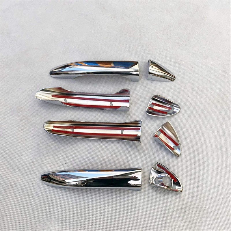 QASULER ABS Chrome Door Handle Cover Trim for Hyundai - Image 4