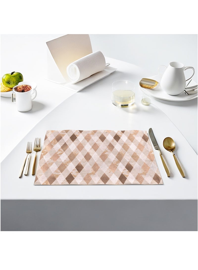 RIZARIES Copper Foil Table Mats  - Image 1