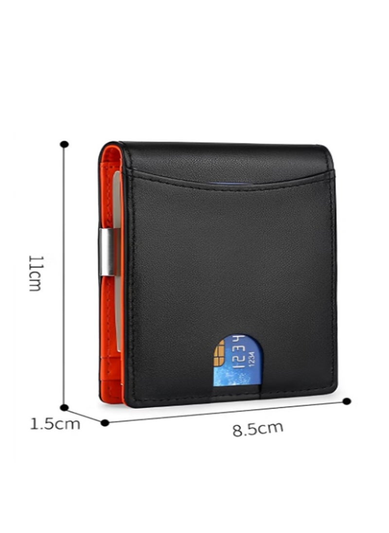 Skycare Slim Wallets for Men - Leather Money Clip Mens Wallet  - Image 4