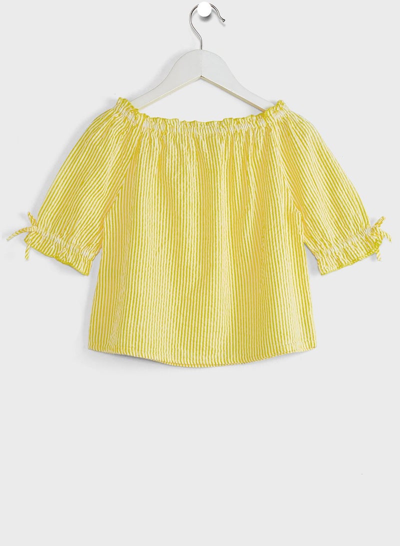 بيسيك إكس إكس بلوزة بطبعات مربعات - Image 2