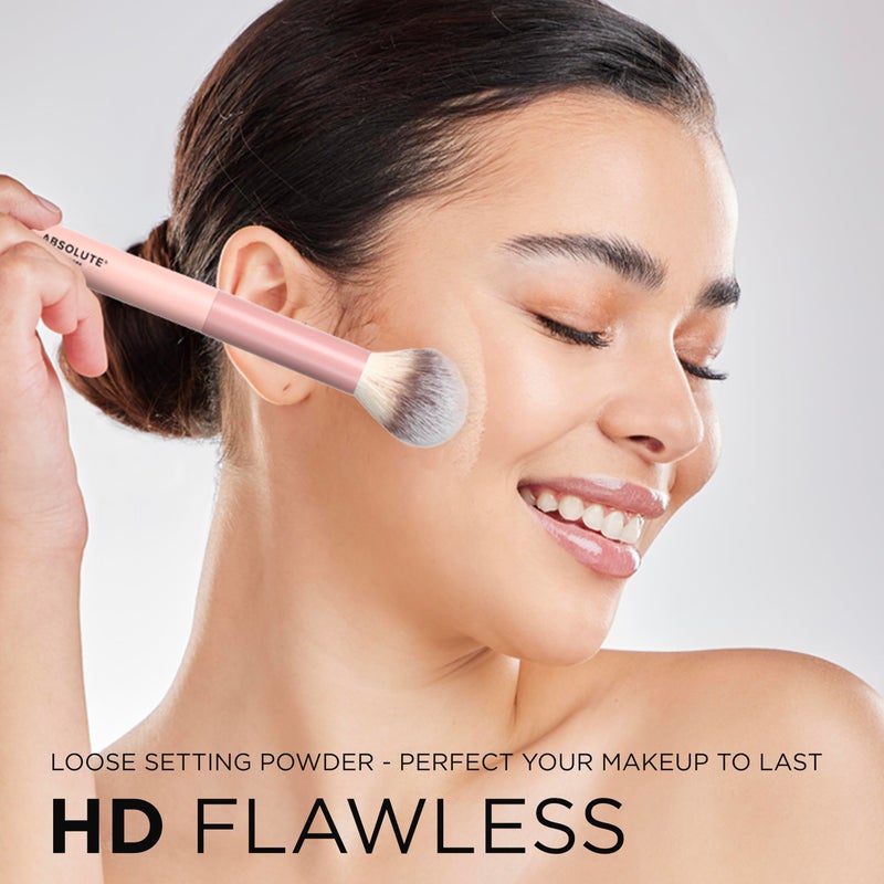 Absolute New York HD Flawless Setting Powder (HDSP02 Brightening Banana, 0.53 oz) - Image 1