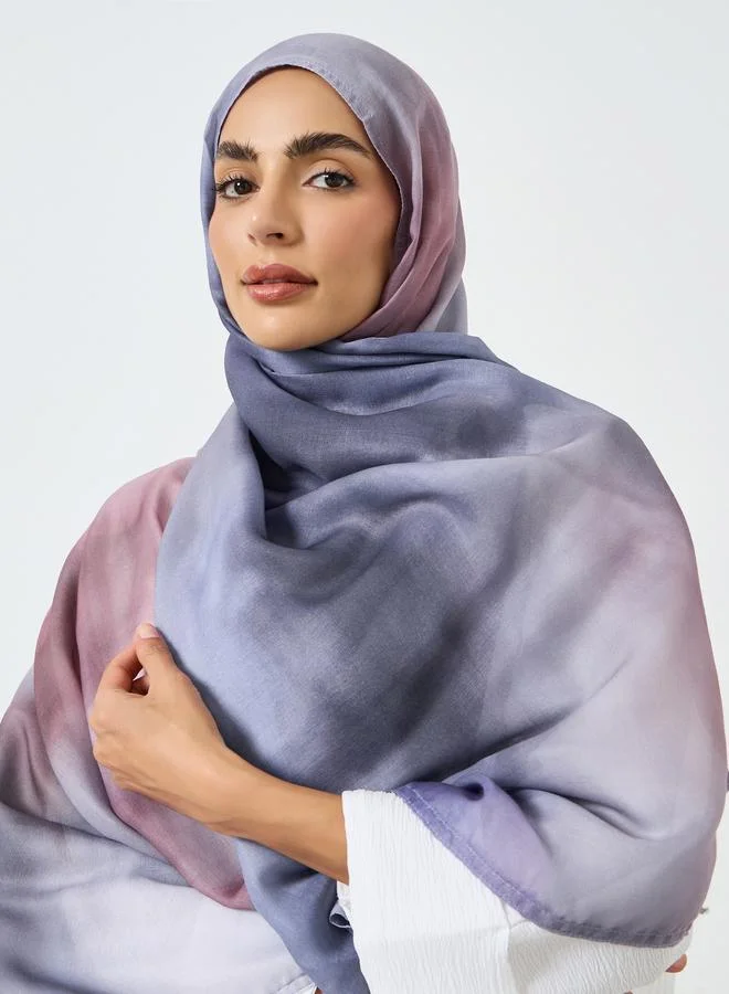 تايك تو حجاب بنمط أومبريه