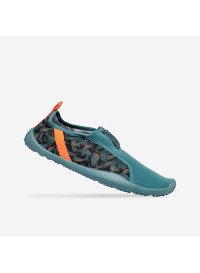 Subea Adult's elasticated water shoes - Aquashoes 120 Awake Leaf orange  - Image 1