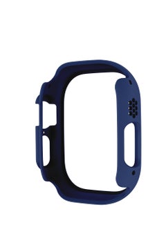 GULFLINK PC Half Case Protector frame Compatible with Apple Watch Series 8 ULTRA 49 mm Dark blue  - Image 2