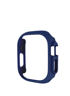 GULFLINK PC Half Case Protector frame Compatible with Apple Watch Series 8 ULTRA 49 mm Dark blue  - Image 1