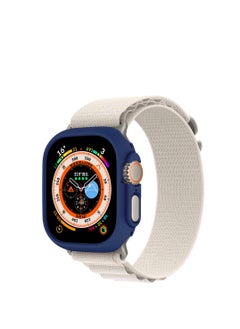 GULFLINK PC Half Case Protector frame Compatible with Apple Watch Series 8 ULTRA 49 mm Dark blue  - Image 5