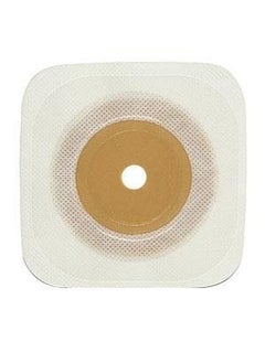convatec ConvaTec 405456 Esteem Synergy Adhesive Coupling Technology Stomahesive Skin Barrier with White Collar, Cut-to-Fit Opening, White, 1-3/4" Stoma Opening, 4-1/2" Length, 4-1/2" Width, Pack of 10 