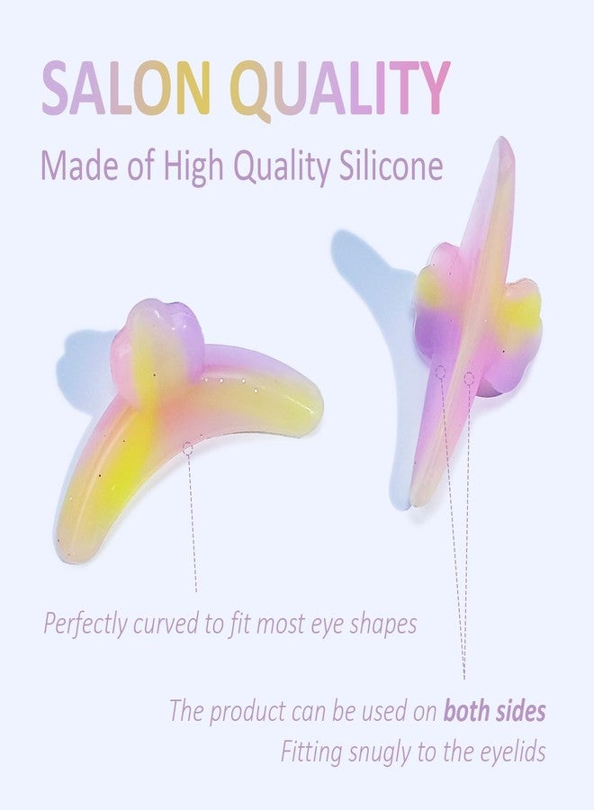 پيرمانيا وسادة بيرمانيا لتعديل الرموش، واقيات تثبيت الرموش، لوحة فاصل الرموش القابلة لإعادة الاستخدام، لوحة سيليكون لرفع الرموش (ملونة) - Image 4