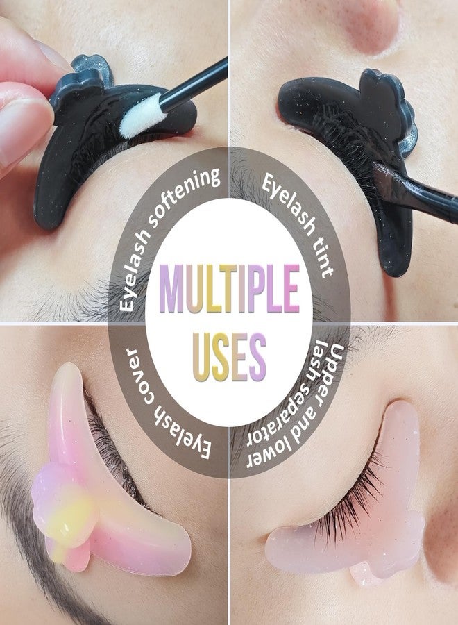 پيرمانيا وسادة بيرمانيا لتعديل الرموش، واقيات تثبيت الرموش، لوحة فاصل الرموش القابلة لإعادة الاستخدام، لوحة سيليكون لرفع الرموش (ملونة) - Image 2