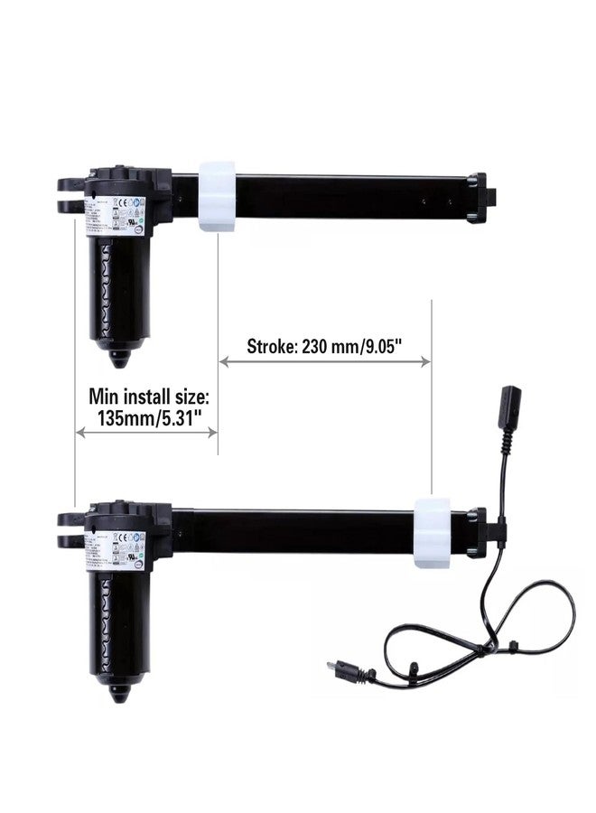Fruhdi Recliner Lift Chairs Limoss 452599 Motor Actuator Model MD142-31-L1-135-230 Replacement - Image 4