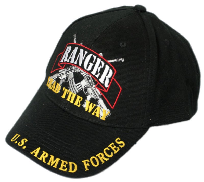 Eagle Emblems, Inc. United States Army Rangers Lead The Way Black Hat Cap USA - Image 4
