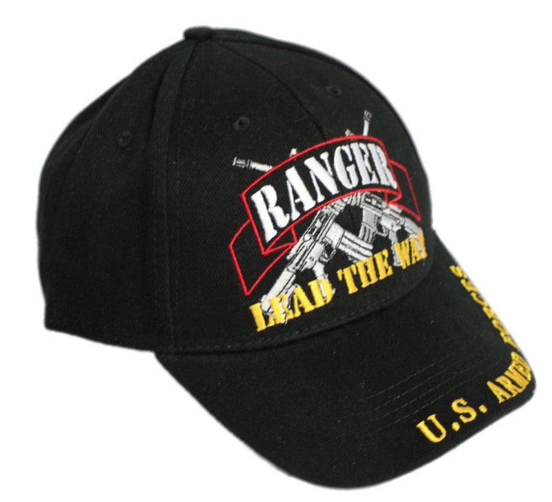 Eagle Emblems, Inc. United States Army Rangers Lead The Way Black Hat Cap USA - Image 3