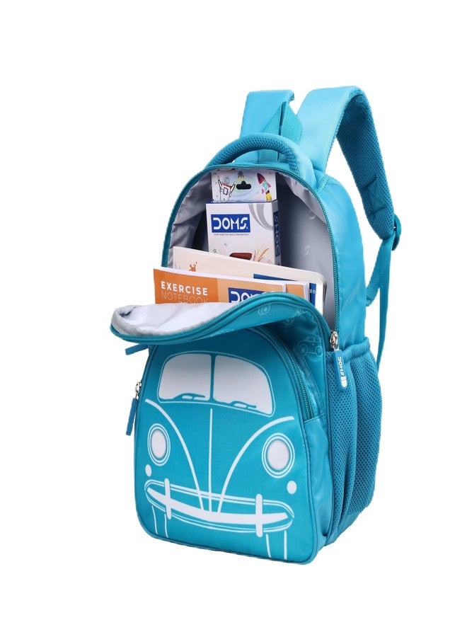 Doms Speedz School Backpack | 14 Liter | Car Theme | 2 Zipper Compartments | Official Merchandise - Image 1