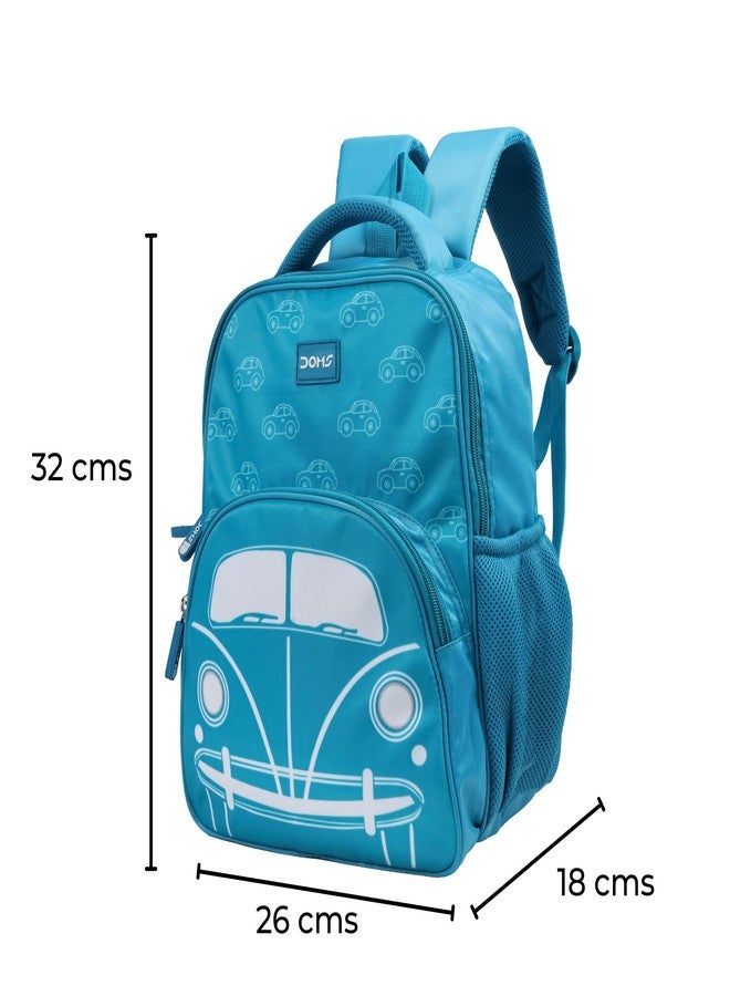 Doms Speedz School Backpack | 14 Liter | Car Theme | 2 Zipper Compartments | Official Merchandise - Image 4