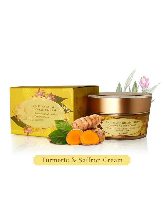 OHRIA Ayurveda Paimanjal & Kesar Cream ; Antioxidant Revitalise & Depigmentation 50Gm - Image 3