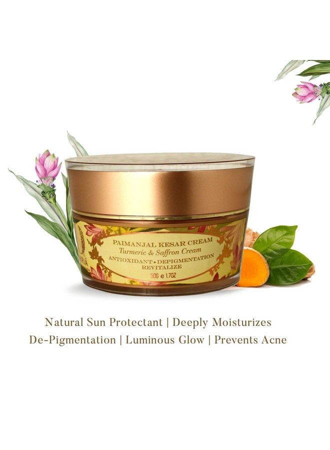 OHRIA Ayurveda Paimanjal & Kesar Cream ; Antioxidant Revitalise & Depigmentation 50Gm - Image 5