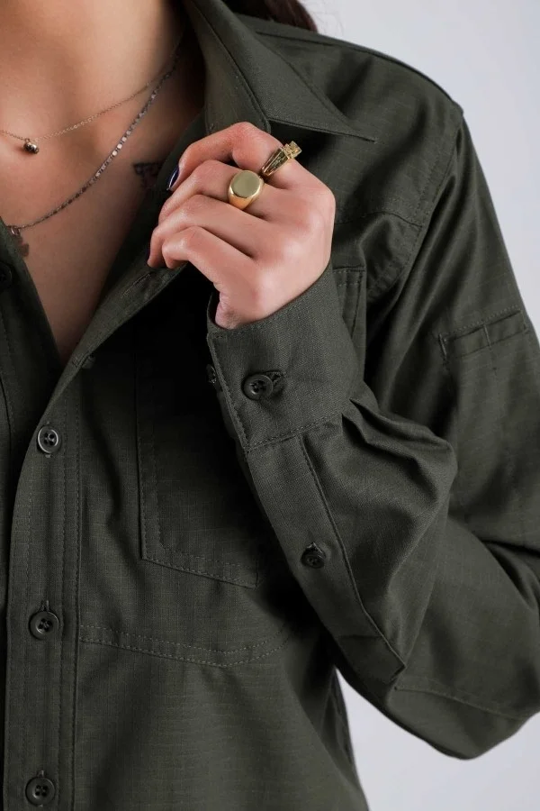 VAV Wear Outdoor Tactical Women's Cotton Shirt TACTEC04K