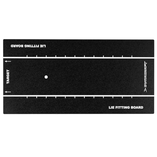 Dynacraft Heavy Duty Golf Club Lie Fitting Board Textured Surface Training Aid for IndoorOutdoor Use No Impact Tape Required - Image 1